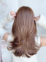 エインアンリー 明治神宮前(AIN.ANLY.) 透明感カラーくびれロング似合わせカットミディアムレイヤー韓国