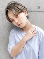 ギークス(GEEKS)&nbsp;【GEEKS渋谷】オリーブグレージュ/小顔/クールショート/襟足短め