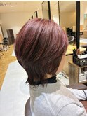 【大人レイヤー】ショートウルフレイヤー×モーブピンク