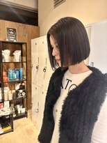 リサヘアーデザイン(RISA HAIR DESIGN)&nbsp;大名/赤坂/天神/切りっぱなしボブ/ミニボブ