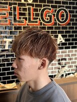 ヴェルゴ 北島店(vellgo)&nbsp;流行り茶髪金メッシュ