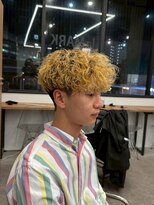 リッチブランドアンドコー(Rich Brand&Co)&nbsp;スペインカールスパイラルパーマツイストパーマフェード短髪