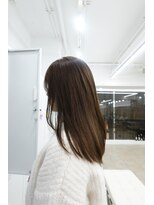 ディジョン 自由ヶ丘(Dijon)&nbsp;韓国顔まわりレイヤーカットグレージュオリーブベージュブラウン