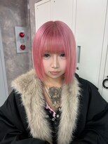 ワンズリー 本厚木店(ONE's ly)&nbsp;ピンクブラウン/エアリーロング/美髪/本厚木駅/ダブルカラー