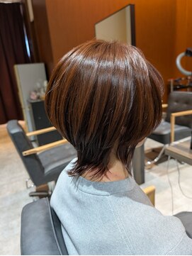 アヴァンス 和泉中央店(AVANCE) マッシュウルフ×艶ブラウン