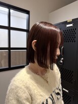 ロウ 町田(ROW)&nbsp;小顔カット　切りっぱなしボブ