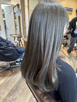 ヘアリゾート バルボア アイランド(hair resort Balboa Island) イルミナダブルカラー×グレージュ