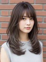 レヴィア(REVIA)&nbsp;レイヤーカット髪質改善トリートメント前髪カット