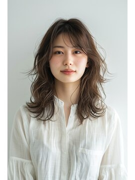 アンサ 長岡天神店(ANSA) ふんわりハイレイヤーミディ