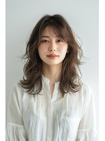 アンサ 長岡天神店(ANSA) ふんわりハイレイヤーミディ