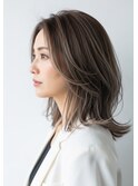 表参道駅・ハイライト・白髪ぼかし・白髪染め・ショート・ボブ