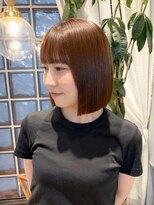 ロンドアジュール 横浜(Lond azur)&nbsp;ミルクティーブロンド/ワンホンレイヤー/韓国巻き/顔周りカット