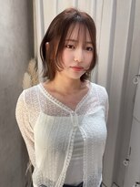ジーナ 近鉄奈良(Zina)&nbsp;ボブレイヤー/顔まわり/前髪/髪質改善/ベージュブラウン