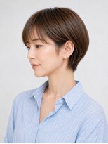 ウィールール 札幌店(WE RULE)&nbsp;40代50代 メテオカラー 大人丸みショート