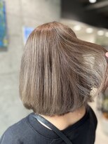 アンアトリエ バイ リュネッツ 町田店(En atelier by lunettes)&nbsp;白髪が多い程キレイに発色。ミルクティーベージュ(町田)
