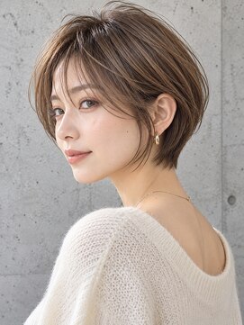 ネオリーブ モカ 川崎チネチッタ店(Neolive mocca) 30代40代50代60代 大人ショート 川崎 似合わせ グレージュ