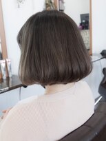 ヘアメイク エイト キリシマ(hair make No.8 kirishima)&nbsp;〔No.8 doc〕ハイライト アッシュベージュ ボブ