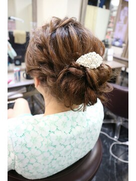 エヌエービー 池袋店(N.A.B.) ルーズアップ（ヘアセット）