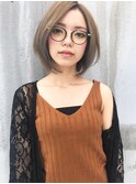 ハイトーンボブスタイル