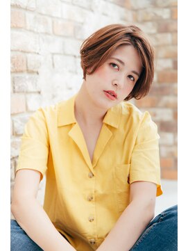 カノープス ヘアアンドメイクアップ(Canopus hair&make up) 旬顔ショート[ミルクチョコレート/ルミエールジンジャー]