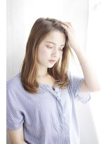 シュシュット(chouchoute)&nbsp;吉祥寺斜めバングフェザーロングボルドークラシカルワンレン/094