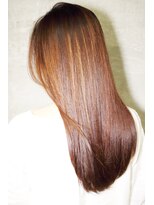 ウェイク ヘアー メイク(wake hair make) 大人かわいい☆20代30代★艶感ストレート×透明感カラー