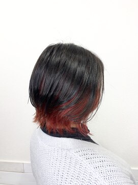 ヘアアンドメイク ルシア 奈良店(hair & make Lucia) リアルレッドインナー