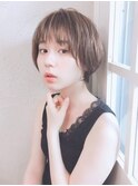 前髪あり大人ショート20代30代40代表参道
