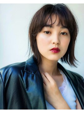 アリエッタ(aRietta) 【aRietta 秋山すみれ】外ハネ×暗髪ボブ×伸ばしかけ