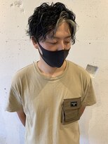 クマ(kuma.)&nbsp;メンズフレーミングカラー