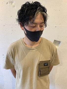 クマ(kuma.) メンズフレーミングカラー