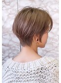 ☆スタイル☆　LIBERTE ショートスタイル×ミルクティーアッシュ