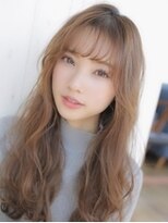 アグ ヘアー ギャラリー 住之江店(Agu hair gallery)&nbsp;《Agu hair》シースルーバング×アンニュイロングヘア