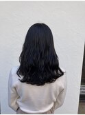 艶髪ブルーブラック