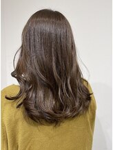 透明感カラー￥5980～☆低刺激カラーもご用意◎美と健康をテーマに10年後も健やかな髪に。札幌大通/美容室