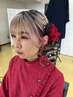 【平日メイク付きの身支度に♪】ヘアセット+フルメイク¥10000→¥9000