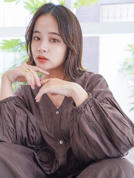 アンジェリカ 広島駅前店(ANGELICA) 【angelica_kyono】ナチュラルボブボブ　艶髪チョコレート