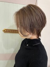 マーズ(Hair salon Mars) ハンサムショートベージュ