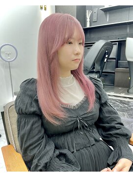 チュダック(ChuDuck) 【◎甘くてカワイイ◎】愛され《くすみピンク》ケアブリーチ