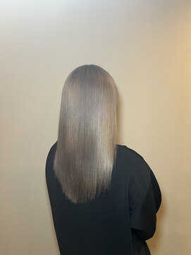 トラッド(TRAD) ワンブリーチ×ミルクティーグレージュ