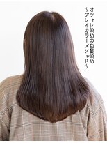 サロン マーニ(salon m ni)&nbsp;熊本初！グレイカラーメソッド～オシャレ染めの白髪染め～