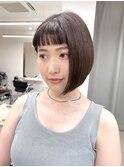 ★くびレイヤーエモージュ愛されショートボブ艶髪