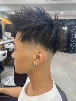 スウェル 船橋店(Swell)&nbsp;ハイライト/マッシュパーマ/ウルフ/波巻き/MEN'S2