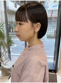 ミニボブ　コンパクトボブ　ぱつっとボブ　草加ボブ