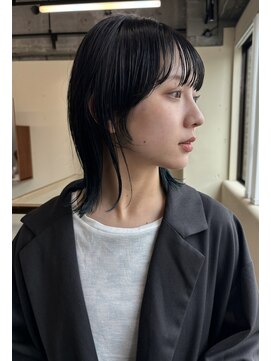 ロールアップスリーブス(ROLL UP SLEEVES) turquoise gradation