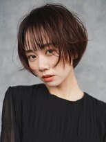 エルマノ 仙川(L mano)&nbsp;大人ショートハイライト髪質改善キッズカット前髪30代40代