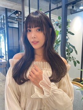 エレノア トーキョー 恵比寿(ELEANOAH TOKYO) 韓国風耳かけウェーブ 髪質改善トリートメント