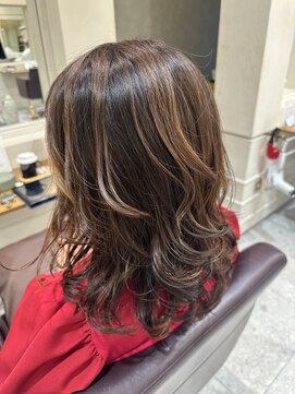 松本平太郎美容室 銀座パートツー(PART2) ミディアムレイヤー