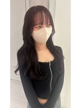 ヨーク(YOKE) YOKE/ピンク/ラベンダー/ブリーチなし/ロング