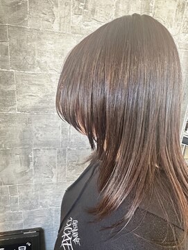 ダブ(DAB) 【レイヤーカット】顔周りレイヤー ウルフ